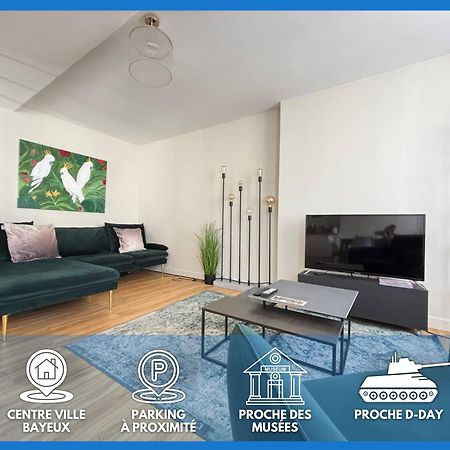 Bajocasse Apt Duplex Spacieux 3 Ch 2 Sdb Cosy Plein Centre Bayeux Decoration Elegante Proche Plages Du Debarquement Exterior photo