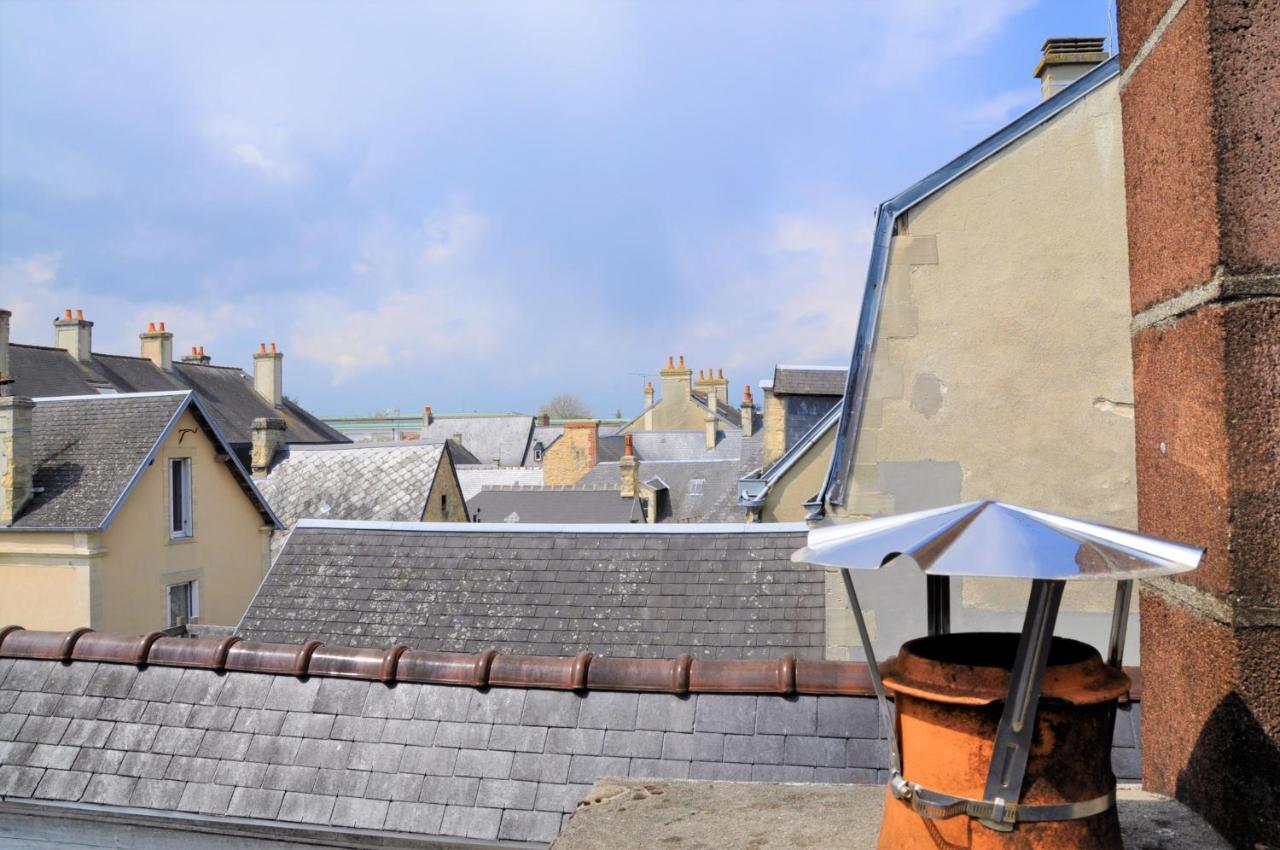 Bajocasse Apt Duplex Spacieux 3 Ch 2 Sdb Cosy Plein Centre Bayeux Decoration Elegante Proche Plages Du Debarquement Exterior photo